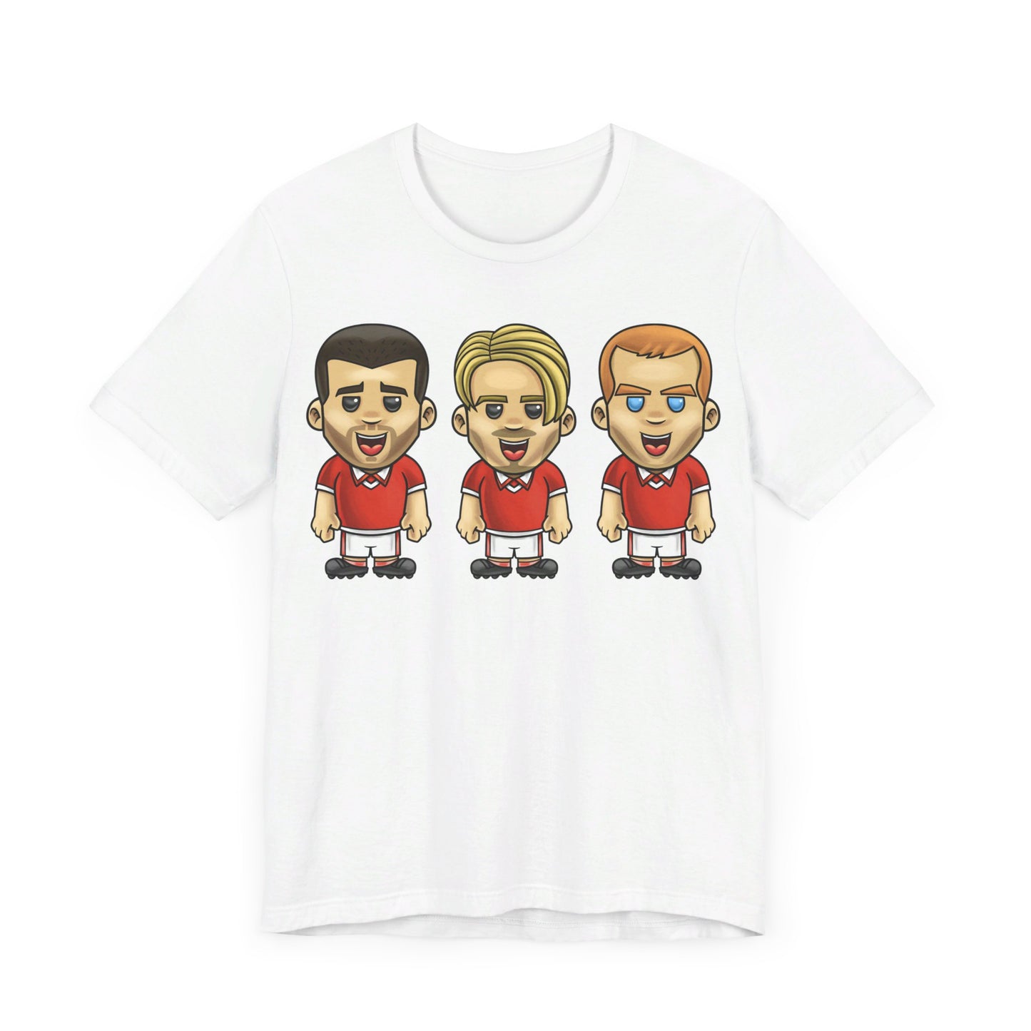 Roy Keane - David Beckham - Paul Scholes - Manchester United - T-Shirt