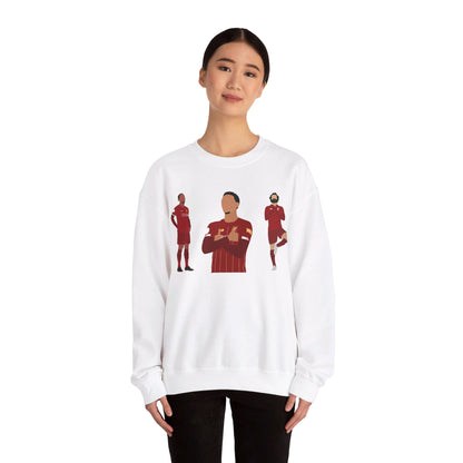 Virgil Van Dijk - Mo Salah - Trent Alexander-Arnold - Liverpool - Sweatshirt