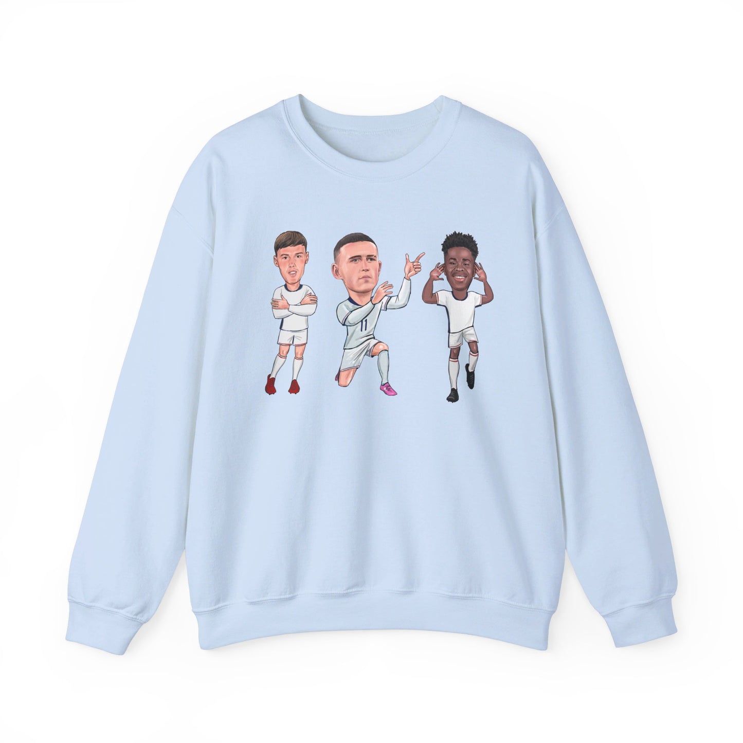 Cole Palmer, Phil Foden & Bukayo Saka  - England - Sweatshirt