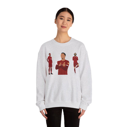 Virgil Van Dijk - Mo Salah - Trent Alexander-Arnold - Liverpool - Sweatshirt