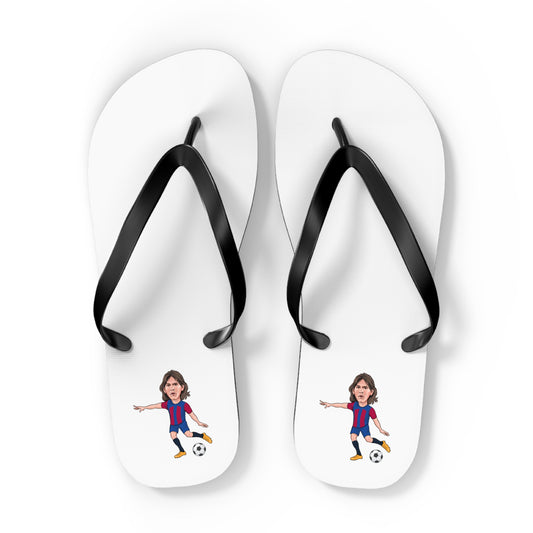 Lionel Messi - Barcelona - Flip Flops