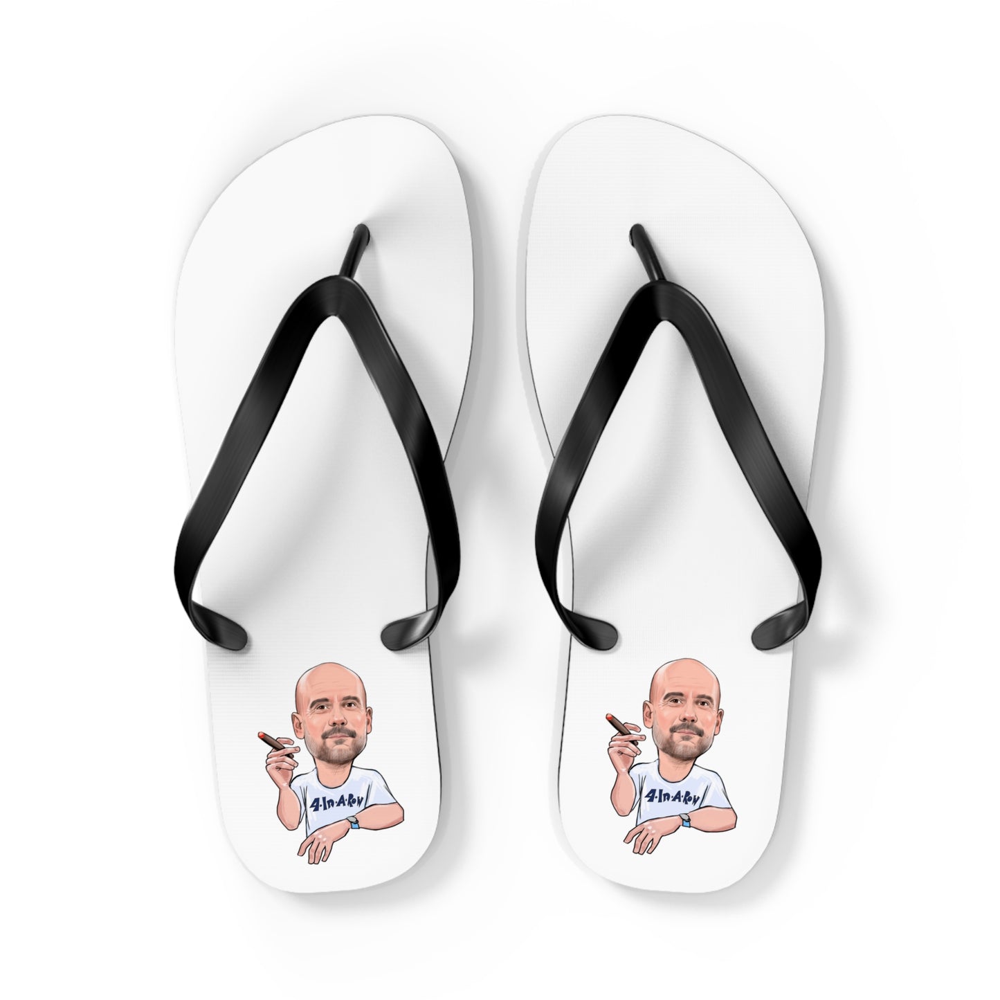 Pep Guardiola - Manchester City - Flip Flops