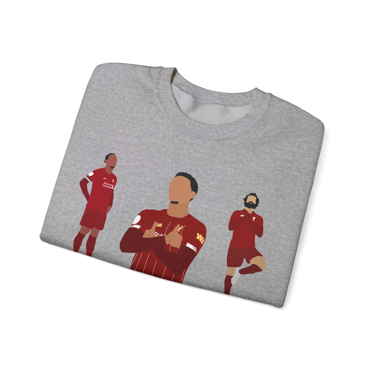 Virgil Van Dijk - Mo Salah - Trent Alexander-Arnold - Liverpool - Sweatshirt