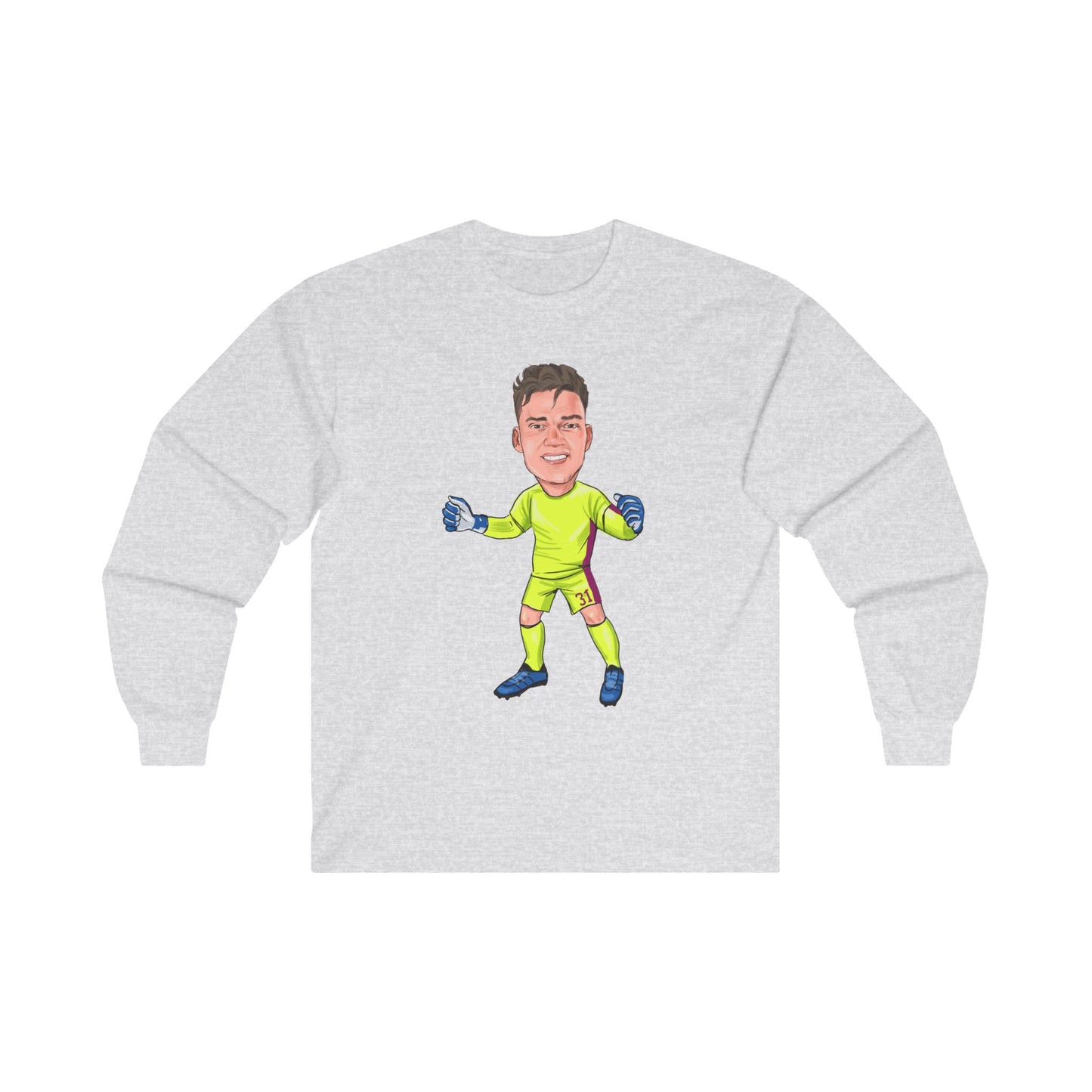 Ederson - Manchester City - Long Sleeve T-Shirt