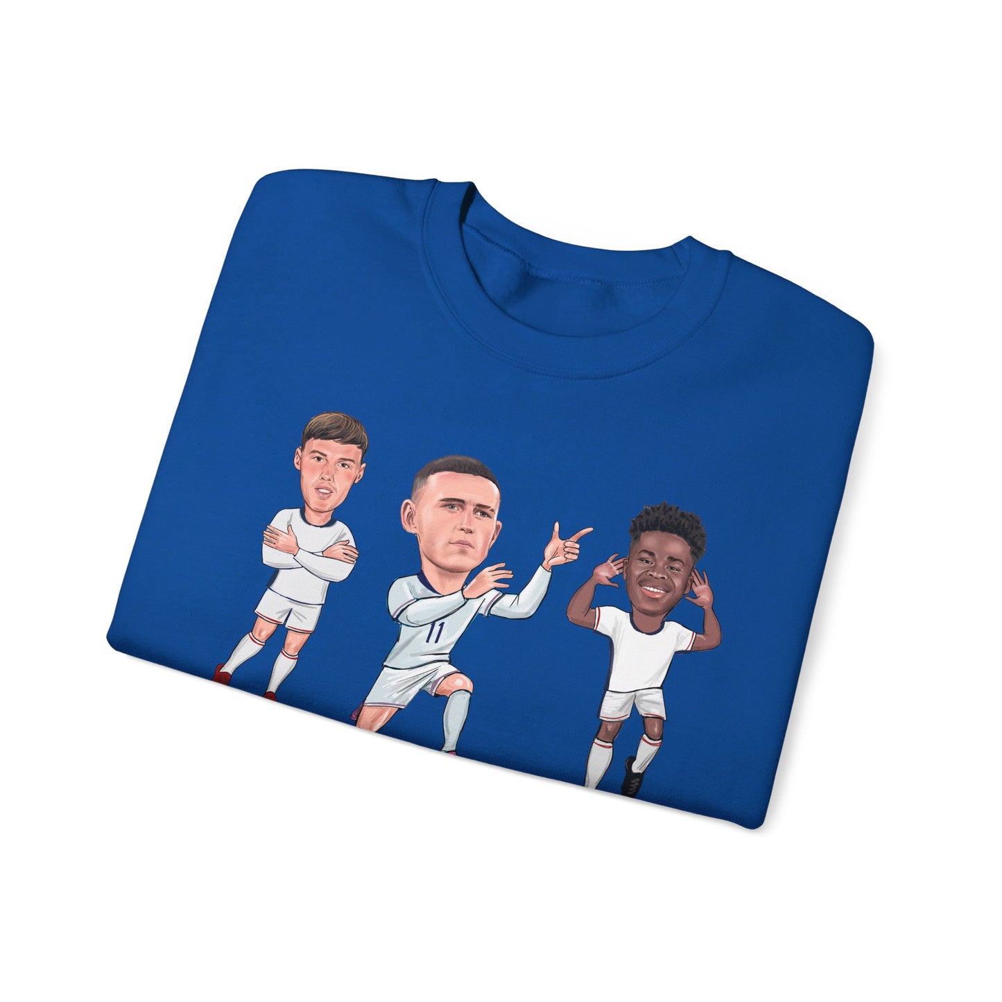 Cole Palmer, Phil Foden & Bukayo Saka  - England - Sweatshirt