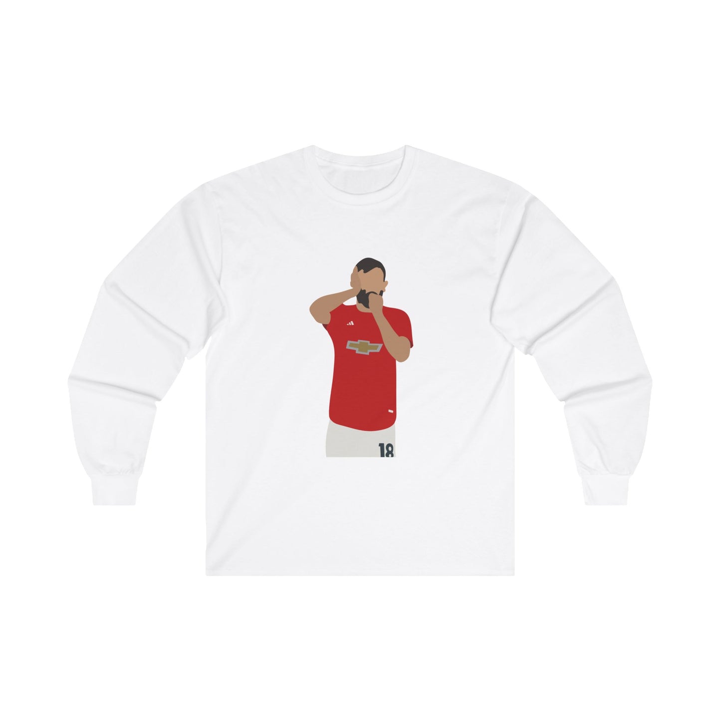 Bruno Fernandes - Manchester United - Long Sleeve T-Shirt