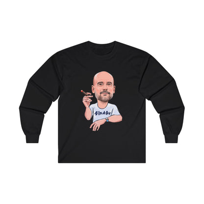 Pep Guardiola - Manchester City -  Long Sleeve T-Shirt