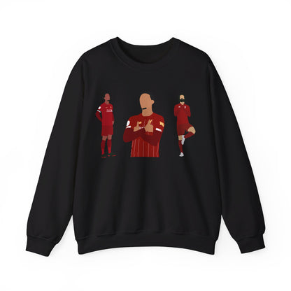 Virgil Van Dijk - Mo Salah - Trent Alexander-Arnold - Liverpool - Sweatshirt