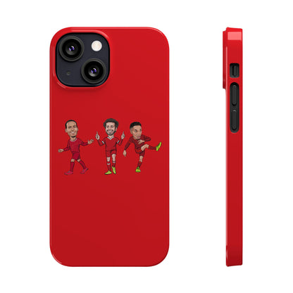 Mo Salah, Virgil Van Dijk & Trent Alexander-Arnold - Liverpool - Phone Case