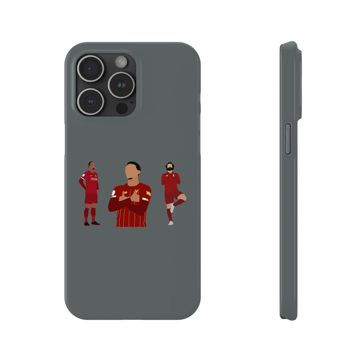 Virgil Van Dijk - Trent Alexander-Arnold - Mo Salah - Liverpool - Phone Case