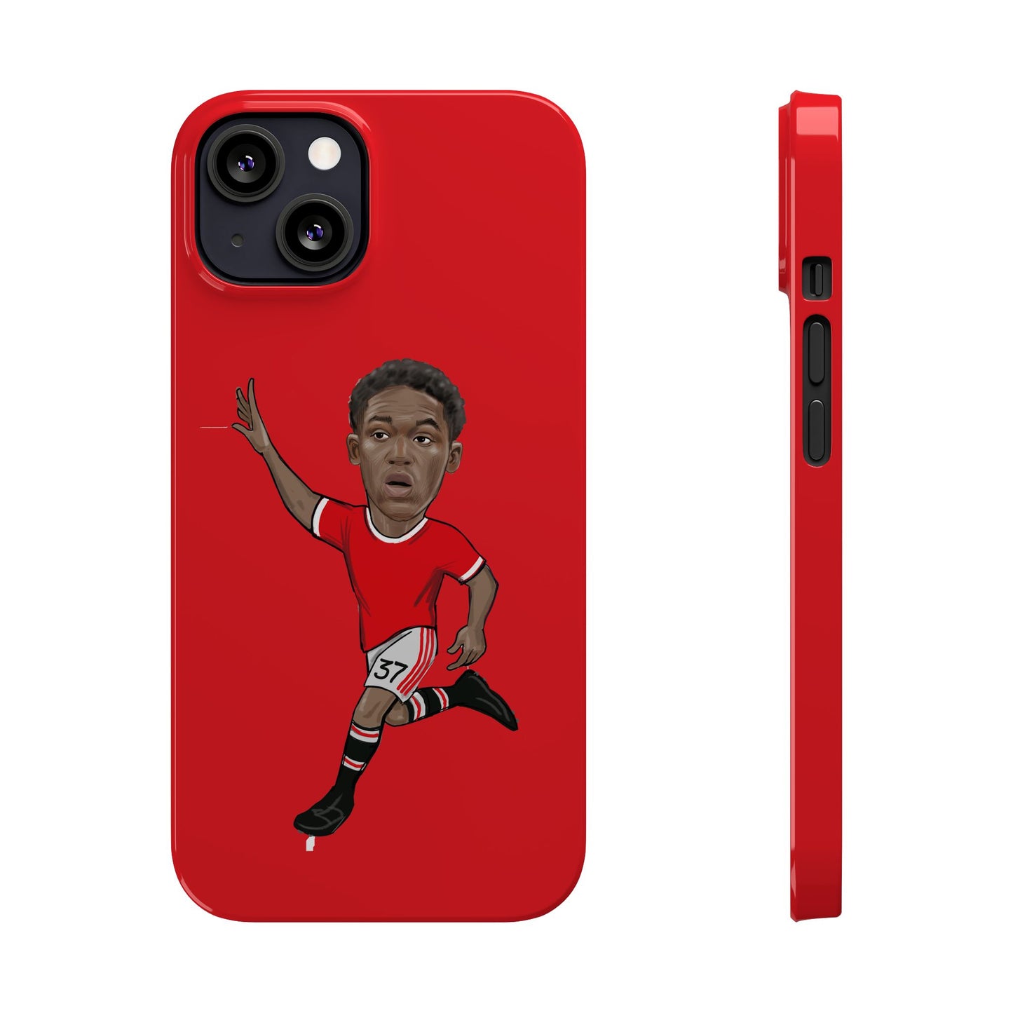 Kobbie Mainoo - Manchester United - Phone Case