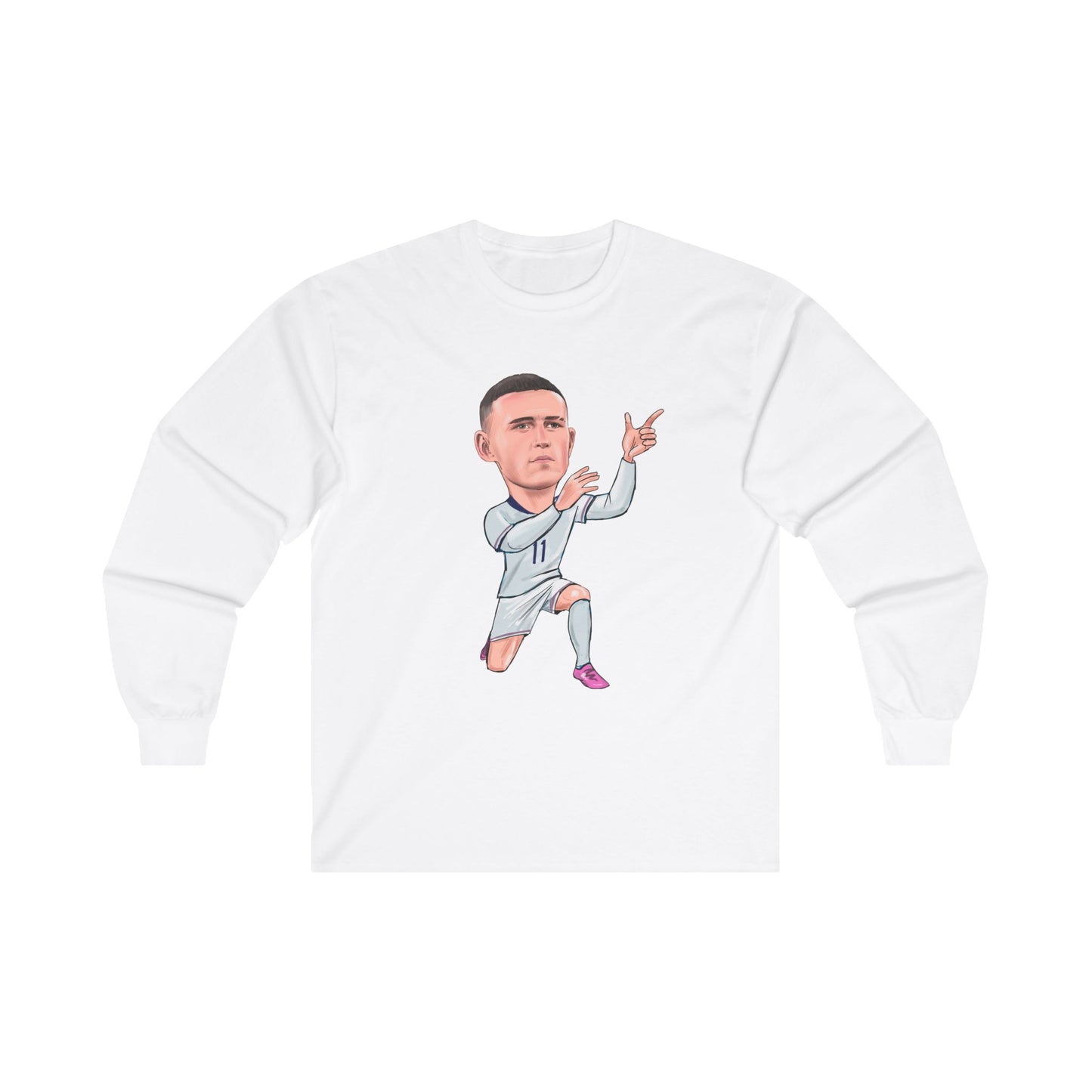 Phil Foden - England - Long Sleeve T-Shirt