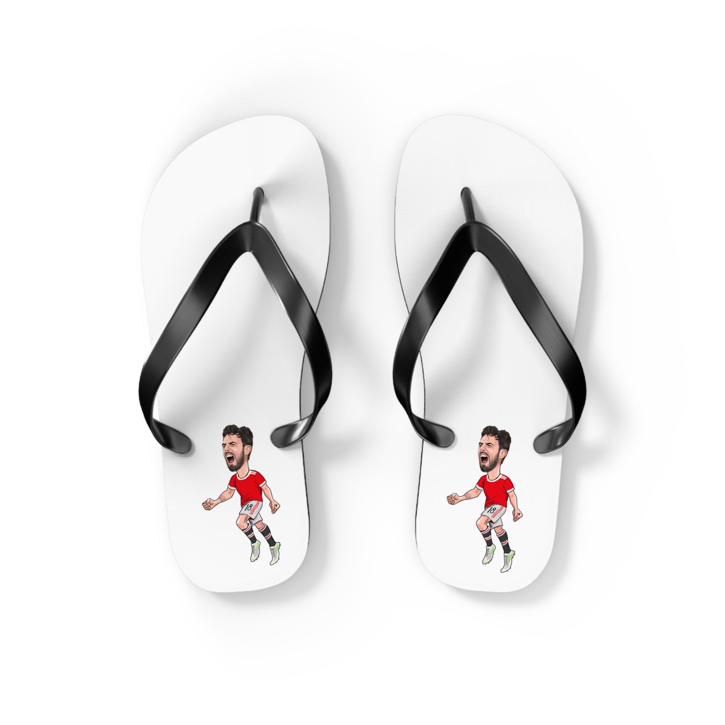 Bruno Fernandes - Manchester United - Flip Flops