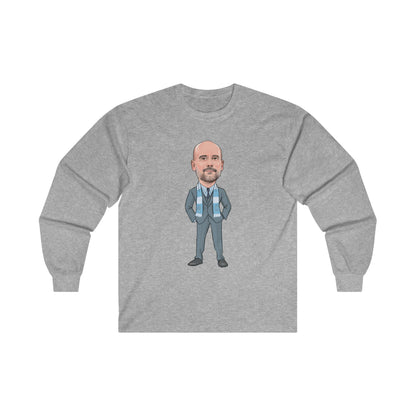 Pep Guardiola - Manchester City - Long Sleeve T-Shirt