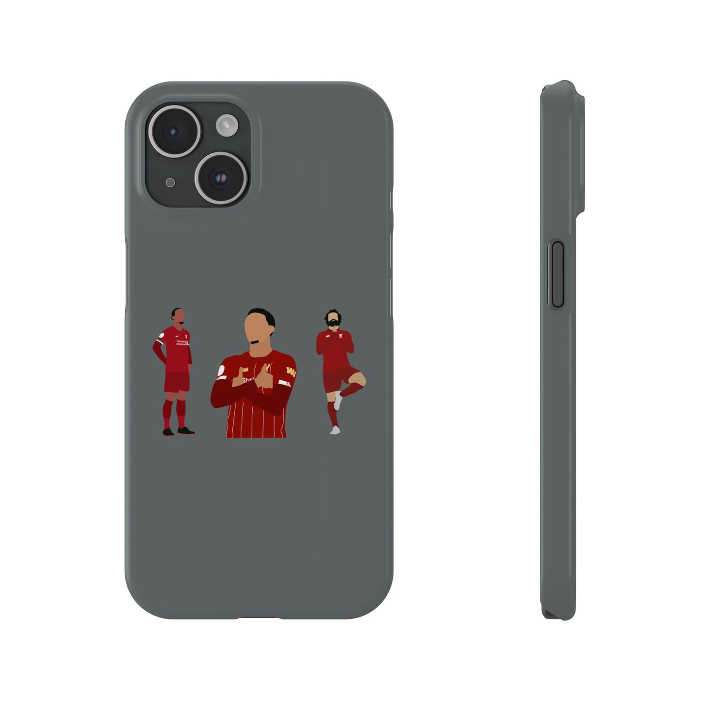 Virgil Van Dijk - Trent Alexander-Arnold - Mo Salah - Liverpool - Phone Case