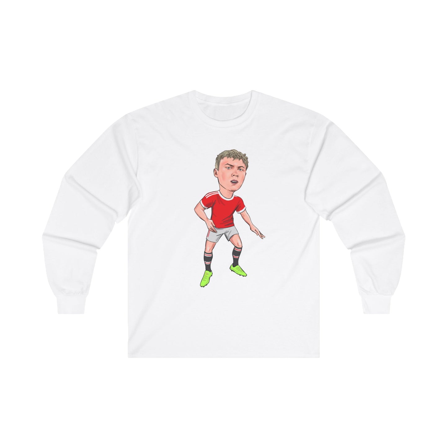 Rasmus Højlund - Manchester United - Long Sleeve T-Shirt