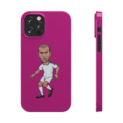 Zinedine Zidane - Real Madrid - Phone Case