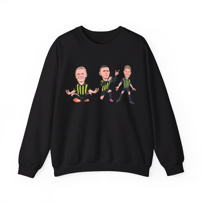 Erling Haaland, Phil Foden & Kevin De Bruyne - Manchester City Away Kit - Sweatshirt