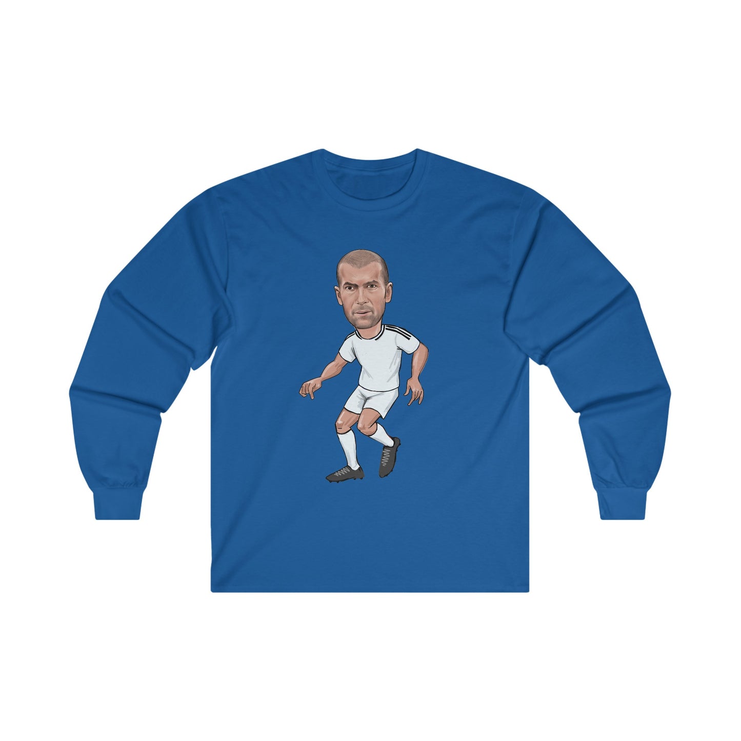 Zinedine Zidane - Real Madrid -  Long Sleeve T-Shirt