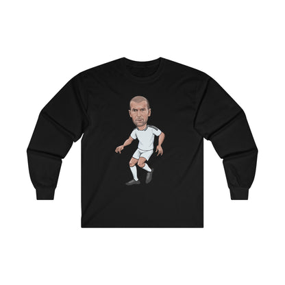 Zinedine Zidane - Real Madrid -  Long Sleeve T-Shirt