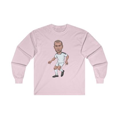 Zinedine Zidane - Real Madrid -  Long Sleeve T-Shirt