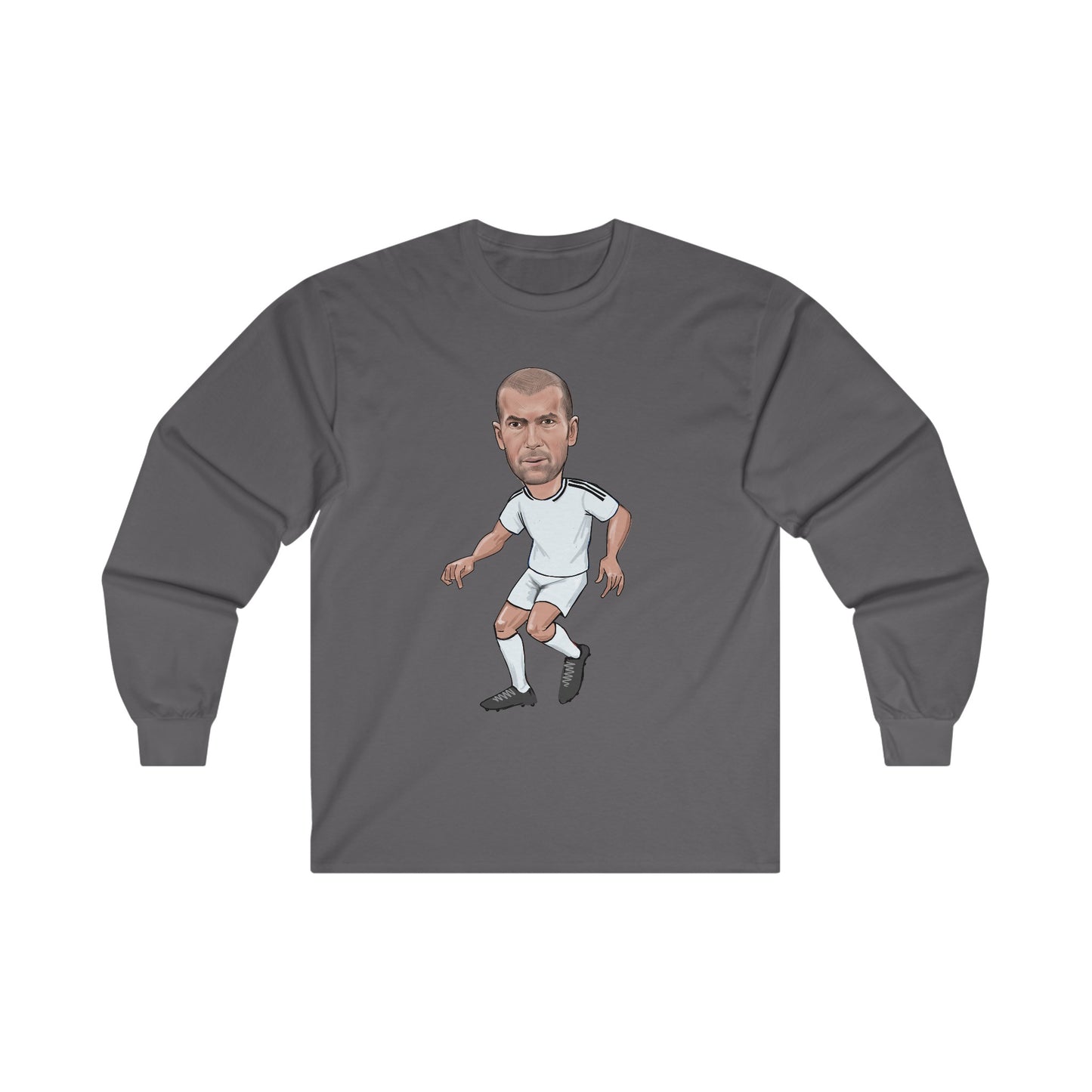 Zinedine Zidane - Real Madrid -  Long Sleeve T-Shirt