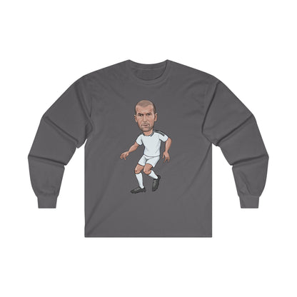 Zinedine Zidane - Real Madrid -  Long Sleeve T-Shirt