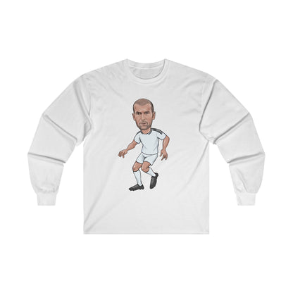 Zinedine Zidane - Real Madrid -  Long Sleeve T-Shirt