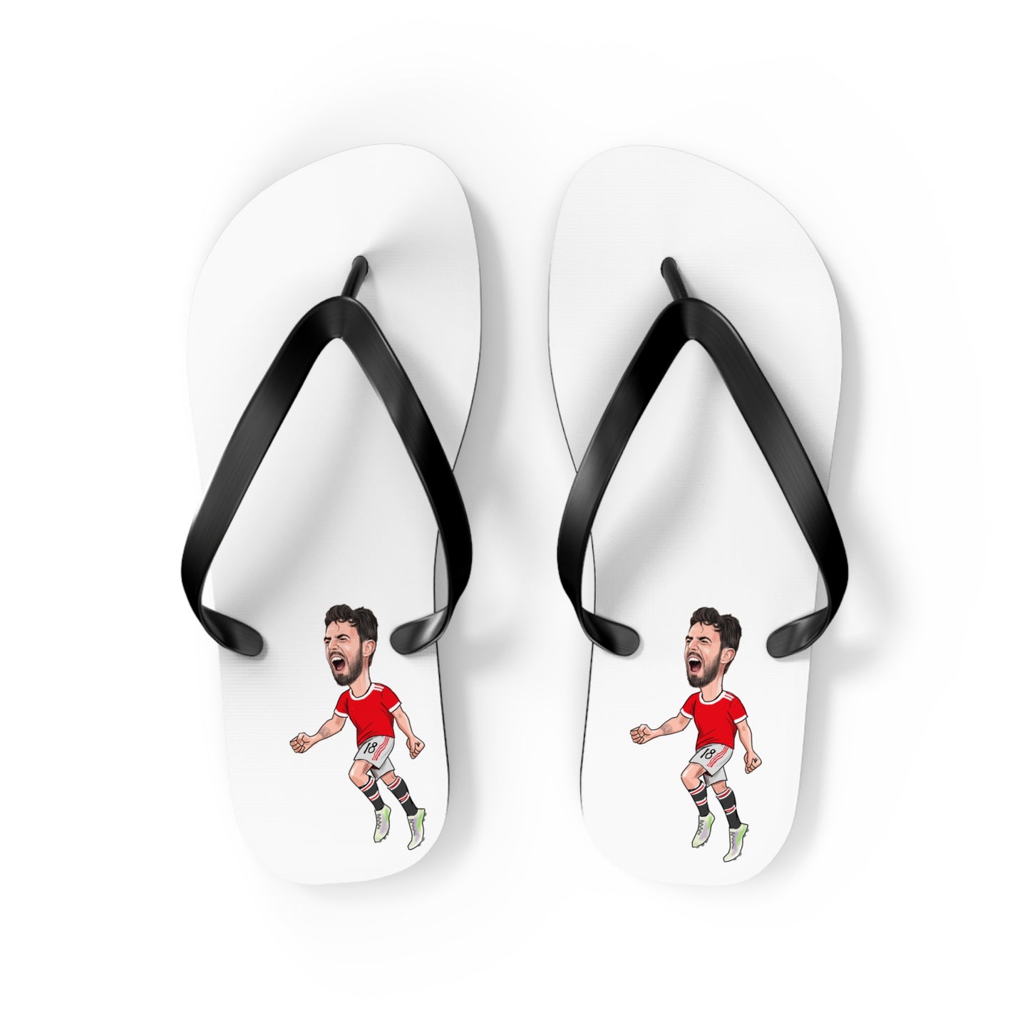 Bruno Fernandes - Manchester United - Flip Flops