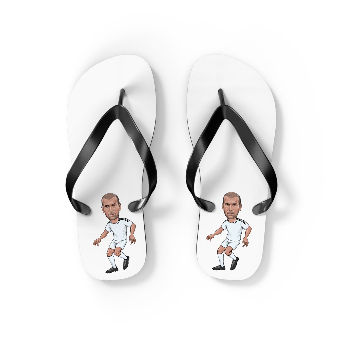 Zinedine Zidane - Real Madrid - Flip Flops