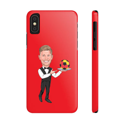 Kevin De Bruyne - Belgium - Served On A Plate - Phone Case