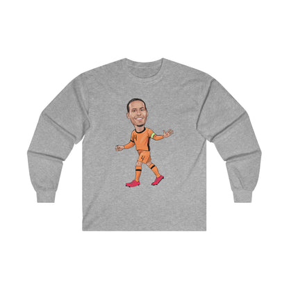 Virgil Van Dijk - Netherlands - Long Sleeve T-Shirt