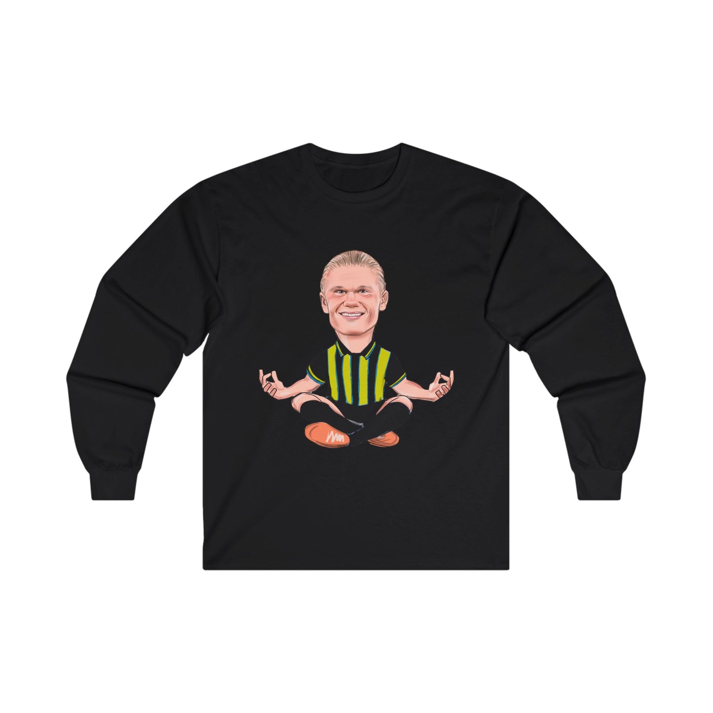 Erling Haaland - Manchester City Away Kit - Long Sleeve T-Shirt