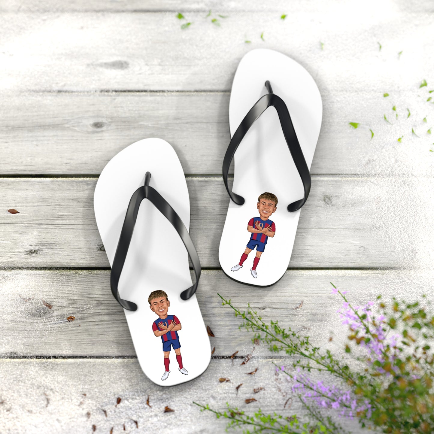 Lamine Yamal - Barcelona - Flip Flops