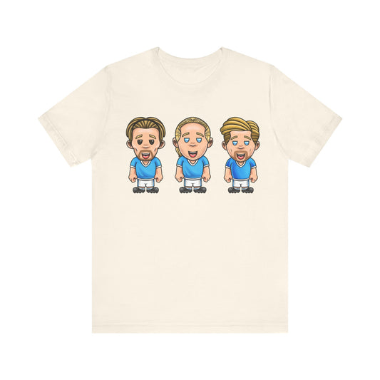 Jack Grealish, Erling Haaland & Kevin De Bruyne - Manchester City - T-Shirt