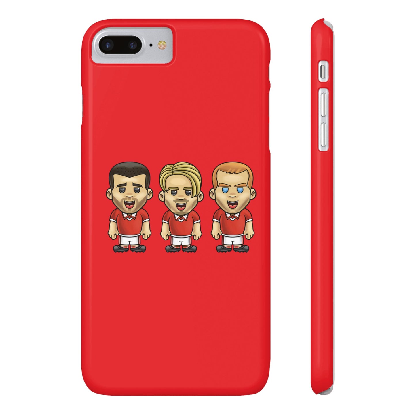 Paul Scholes, Roy Keane & David Beckham - Manchester United - Phone Case