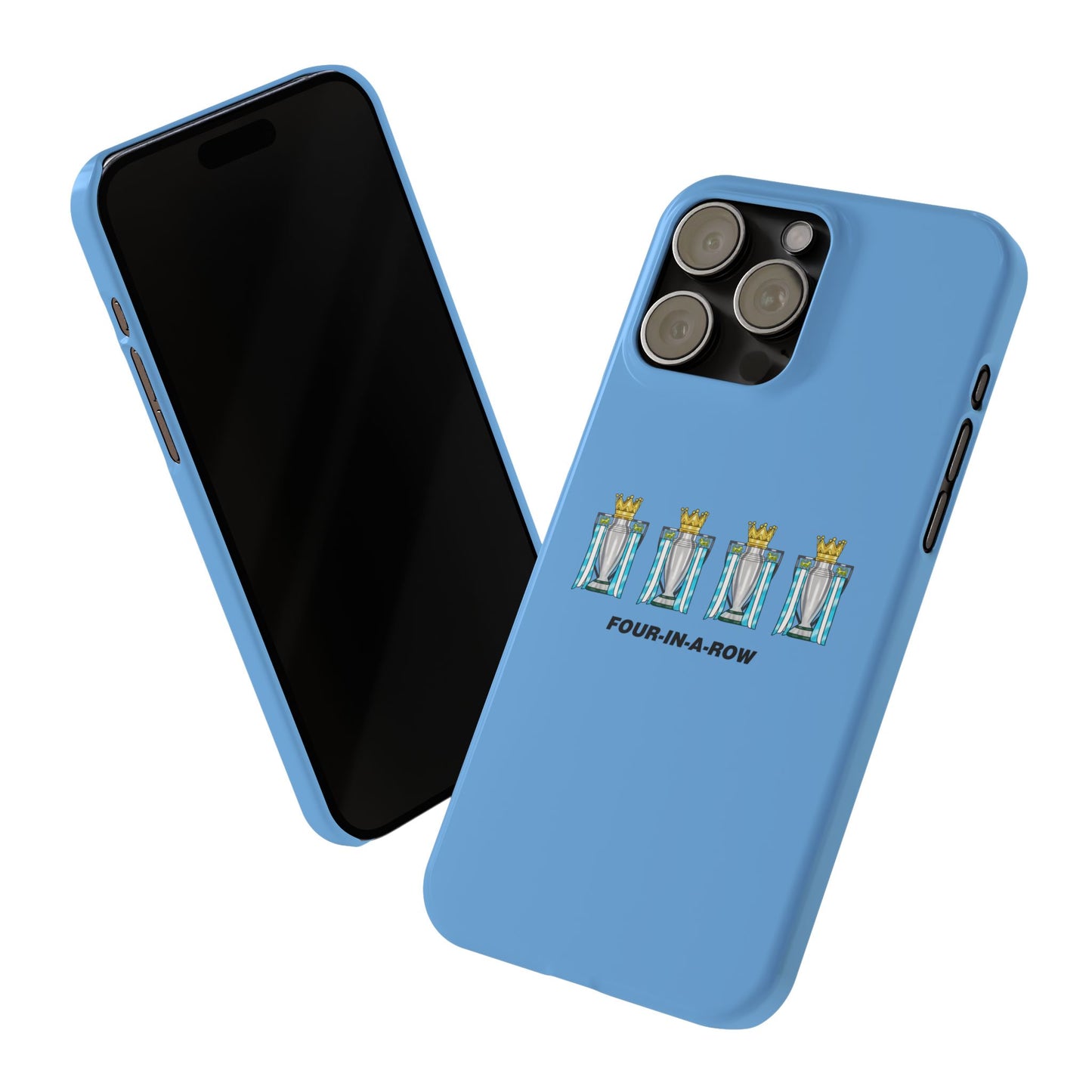 Manchester City - Four In A Row - Phone Case