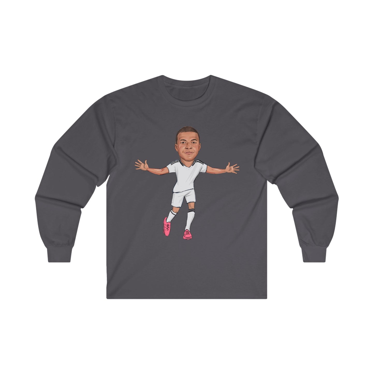 Kylian Mbappe - Real Madrid - Long Sleeve T-Shirt