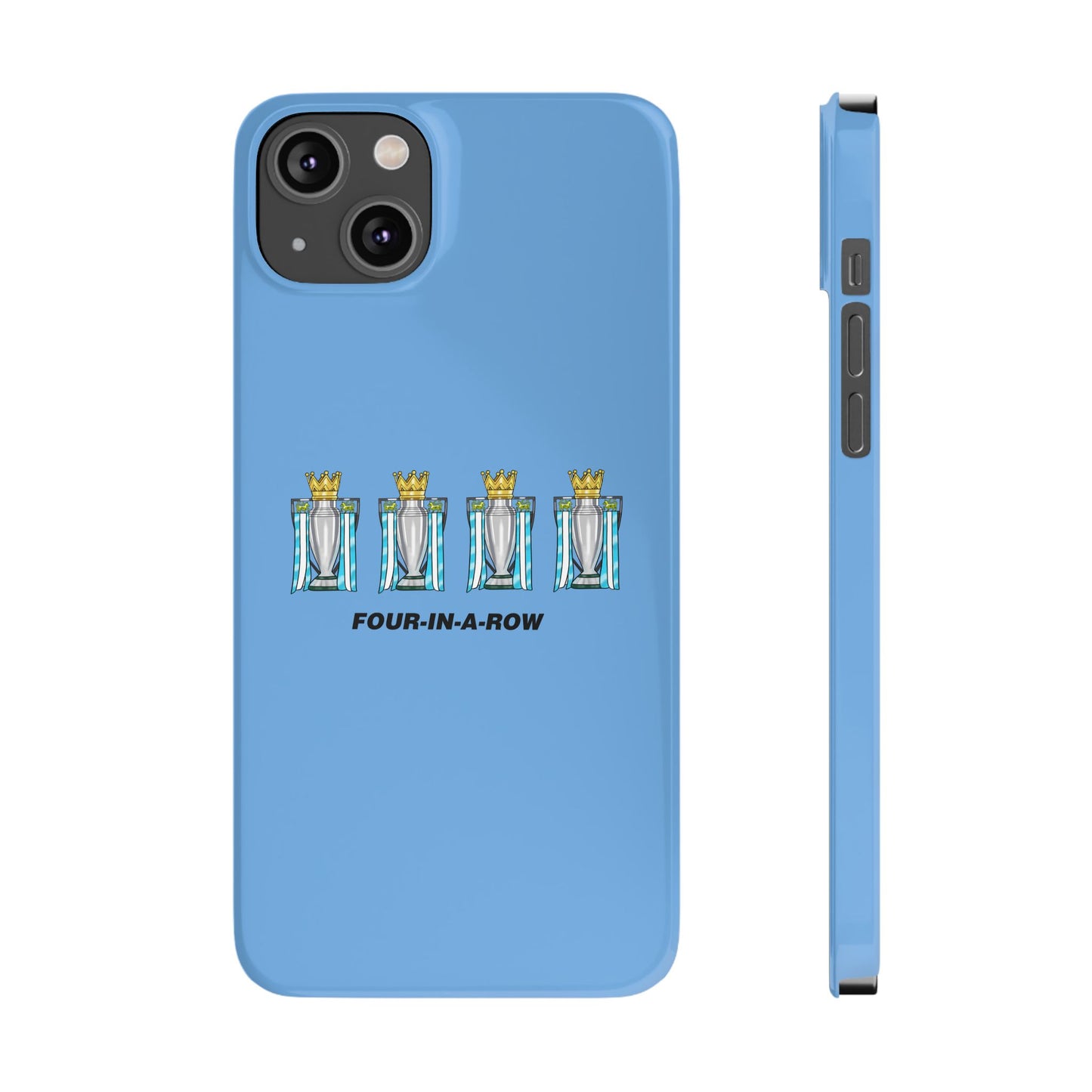 Manchester City - Four In A Row - Phone Case