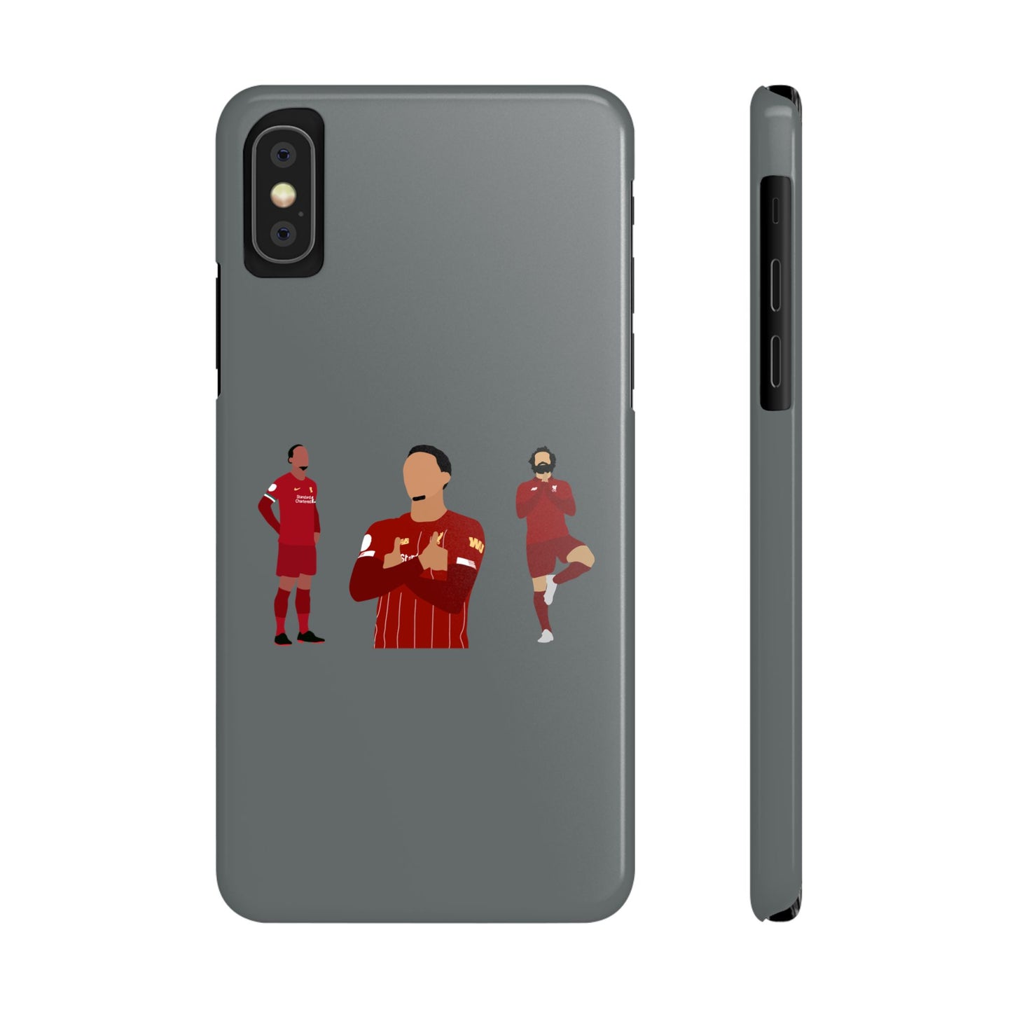 Virgil Van Dijk - Trent Alexander-Arnold - Mo Salah - Liverpool - Phone Case