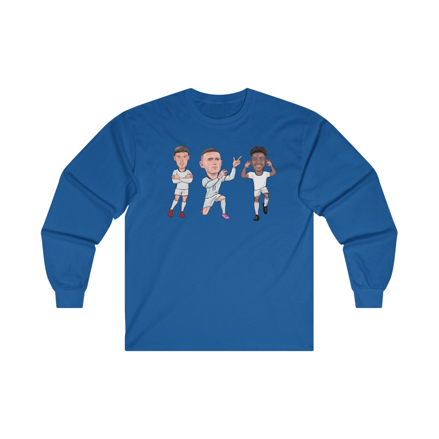 Cole Palmer, Phil Foden & Bukayo Saka  - Long Sleeve T-Shirt