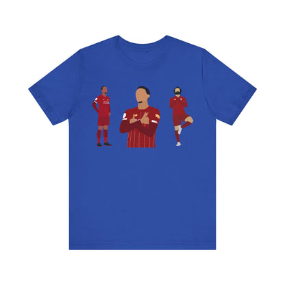 Virgil Van Dijk - Trent Alexander-Arnold - Mo Salah  - Liverpool - T-Shirt