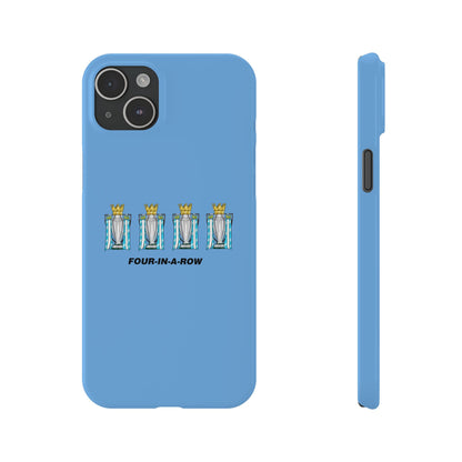 Manchester City - Four In A Row - Phone Case