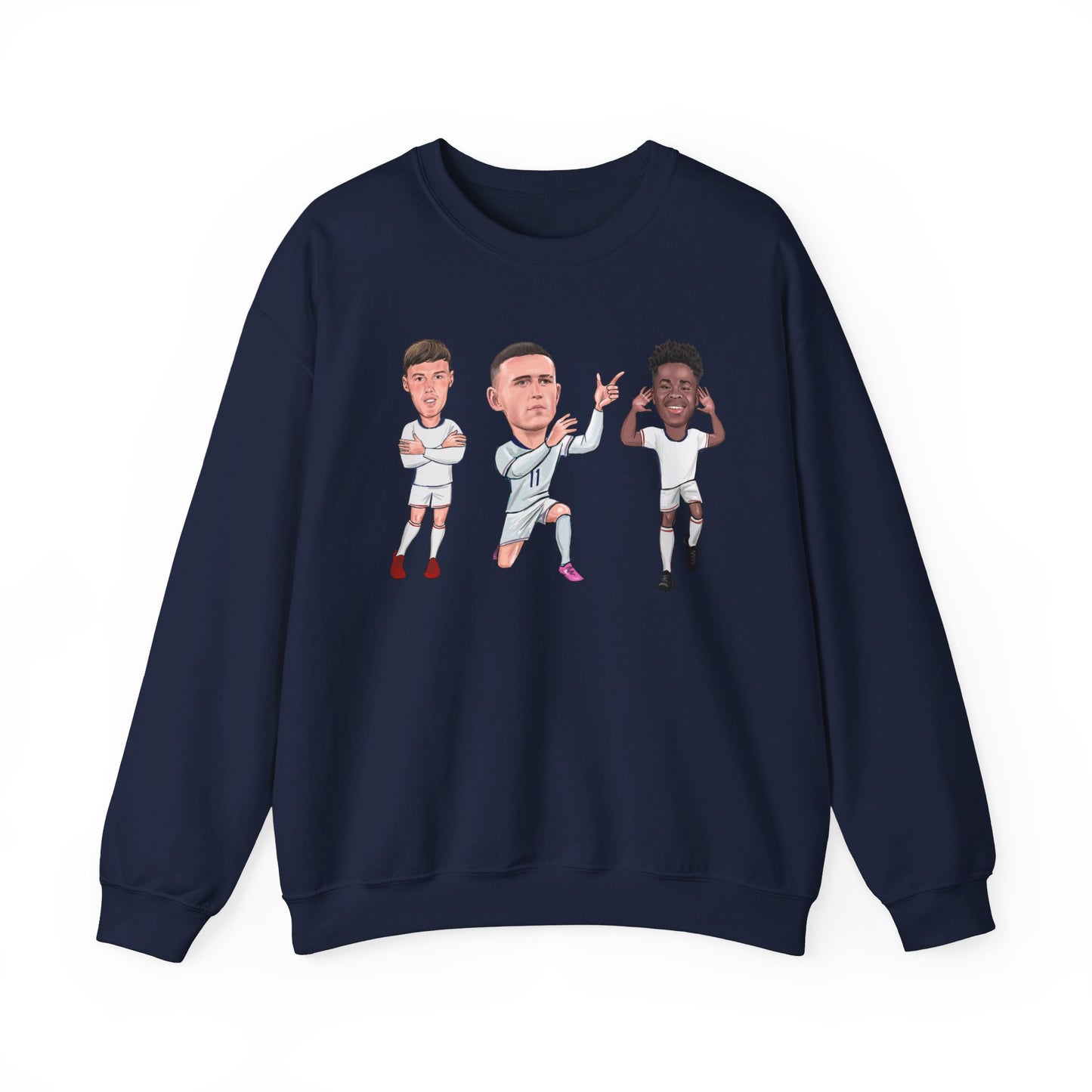 Cole Palmer, Phil Foden & Bukayo Saka  - England - Sweatshirt