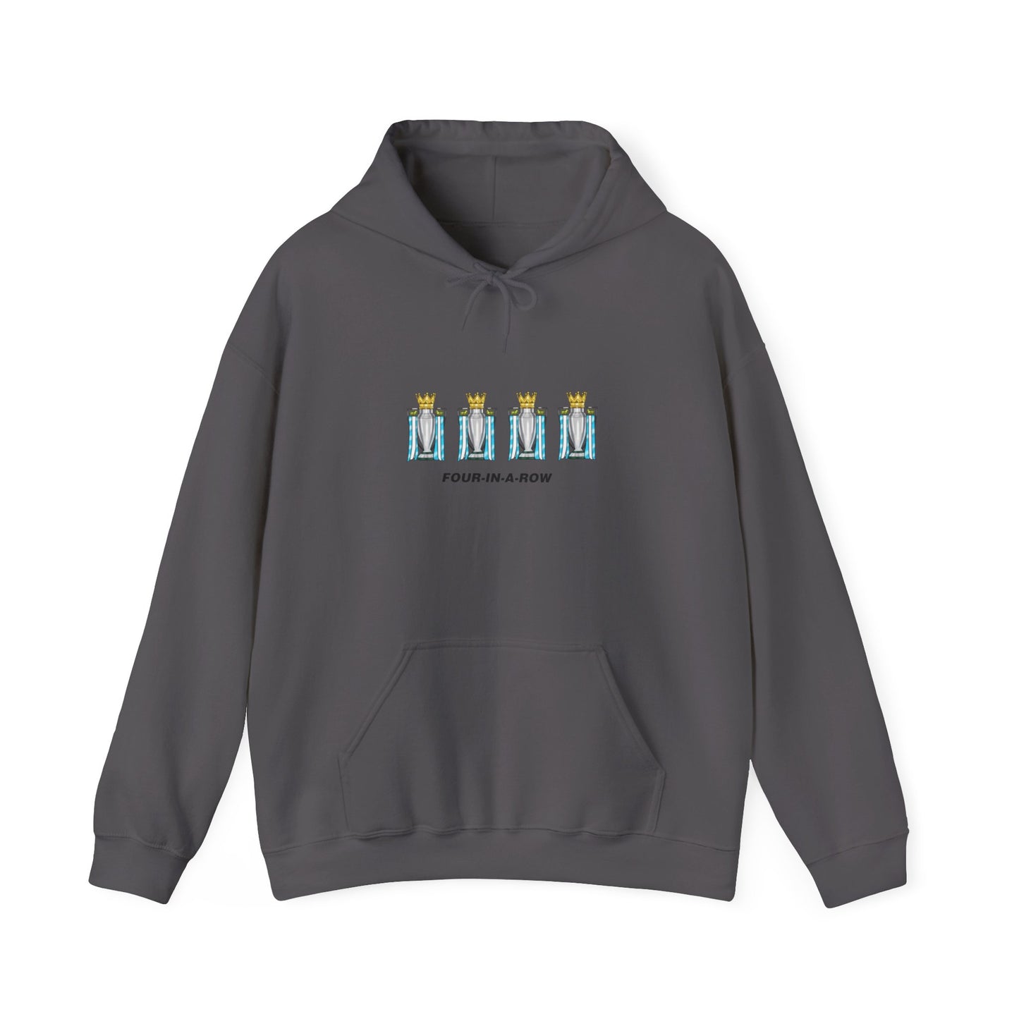 Manchester City - Four-In-A-Row - Hoodie