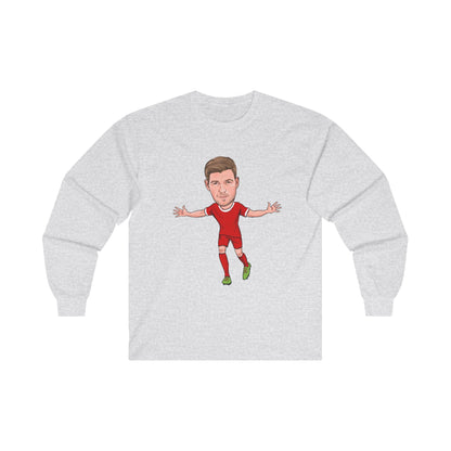 Steven Gerrard - Liverpool - Long Sleeve T-Shirt