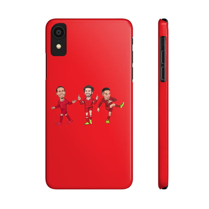 Mo Salah, Virgil Van Dijk & Trent Alexander-Arnold - Liverpool - Phone Case