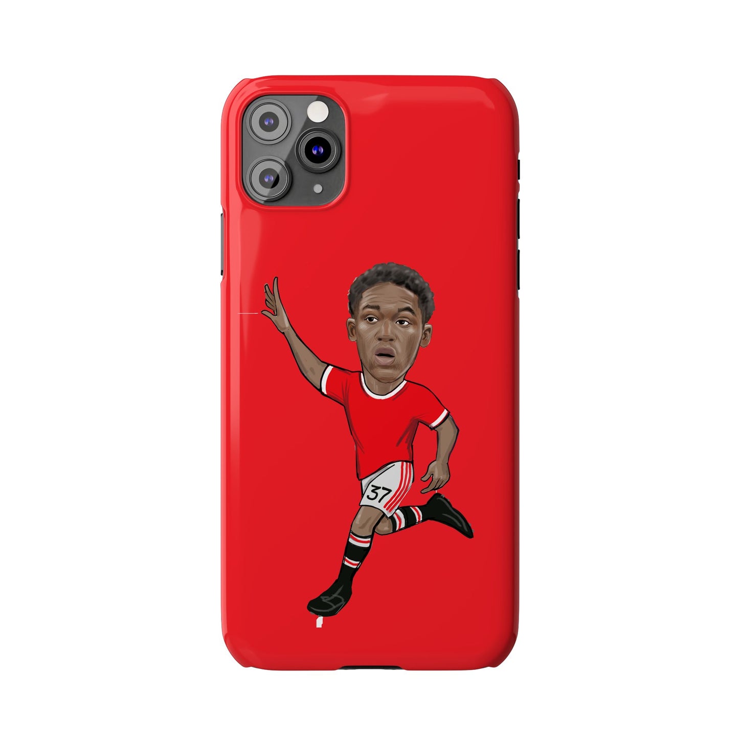 Kobbie Mainoo - Manchester United - Phone Case