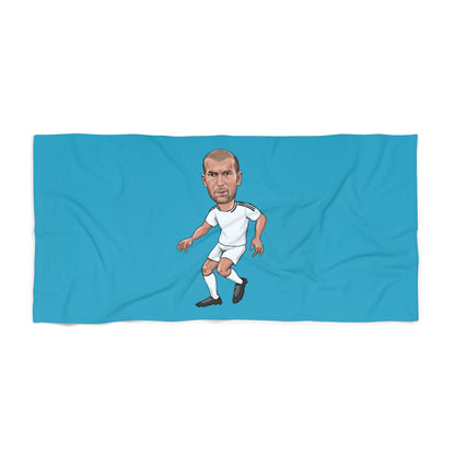 Zinedine Zidane - Real Madrid - Beach Towel