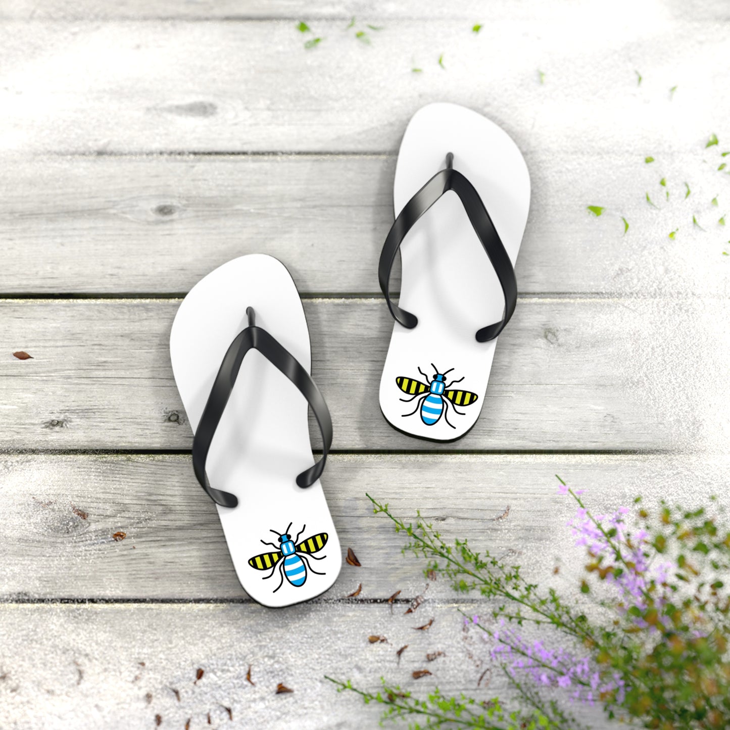 Manchester City - Worker Bee - Flip Flops